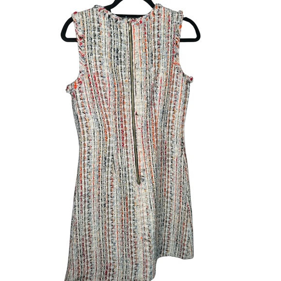 (NWT) Elie TAHARI Dean Sleeveless Tweed Sheath Dress Size 4 - Picture 7 of 8